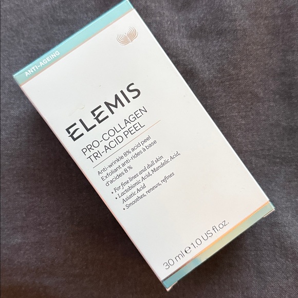 BNIB Elemis Anti-Ageing Pro-Collagen Tri-Acid Peel 1oz.